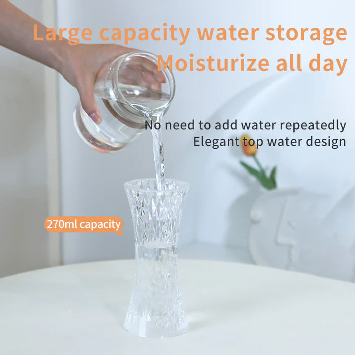 Hot Replica Glass Design Touch Ambient Light & Air Humidifier - Night Light