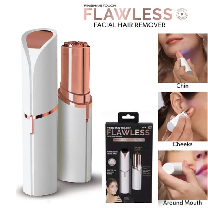 Flawless Facial Hair Removal Rechargeable Machine - Keep Your Face Flawless