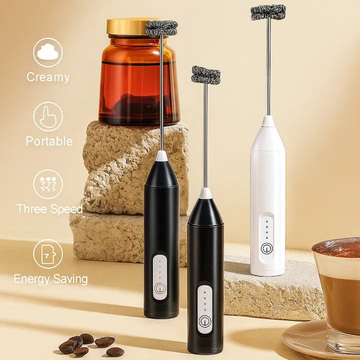 Ultra fast Coffee Beater - Beater - Milk Frother - Multifunctional Beater - Electric Beater - Egg Beater - Frother - Coffee Mixer - Hand Mixer - Hand Beater - Best for Coffee Beater Lassi Egg Mixer And Whisker Milk Frother
