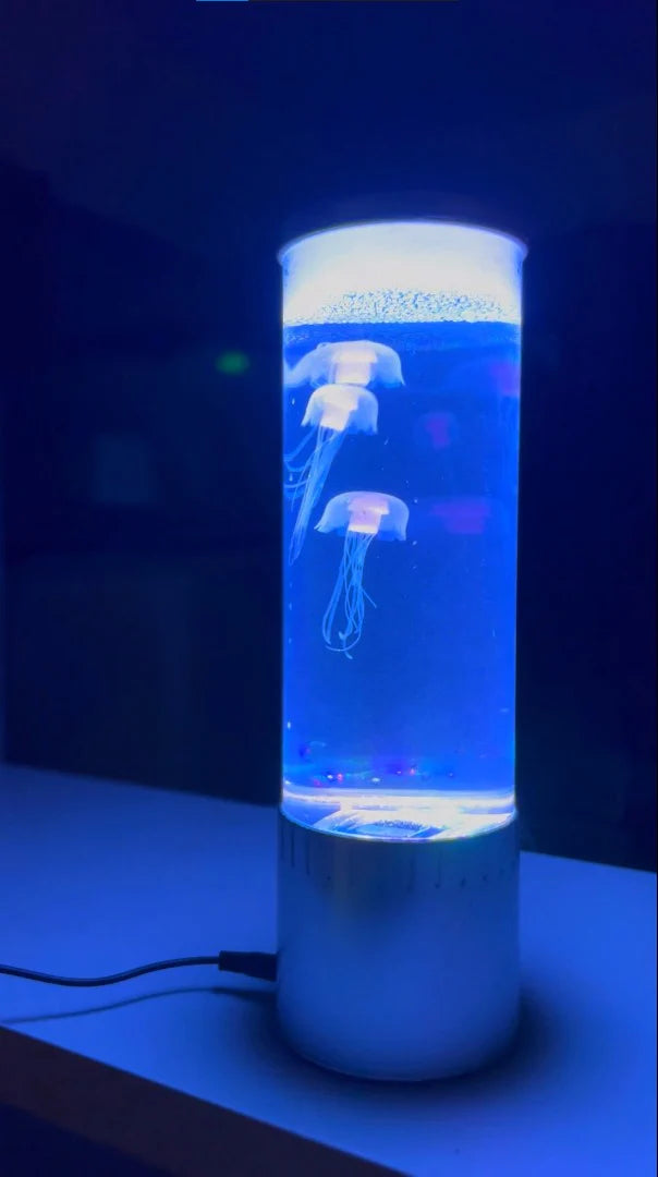 Luminous Jellyfish Lamp – Relaxing LED Mood Light with Simulated Aquarium Effect
