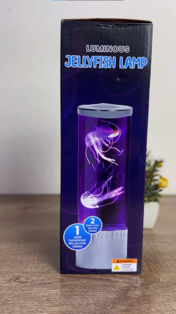 Luminous Jellyfish Lamp – Relaxing LED Mood Light with Simulated Aquarium Effect