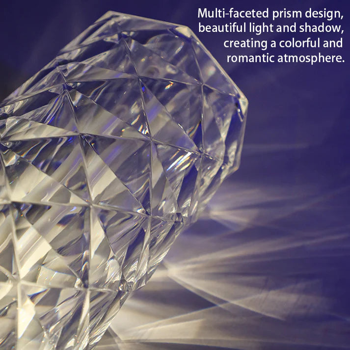 Elegant RGB LED Table Lamp - Decorative Ambient Lighting with Smart Touch Control