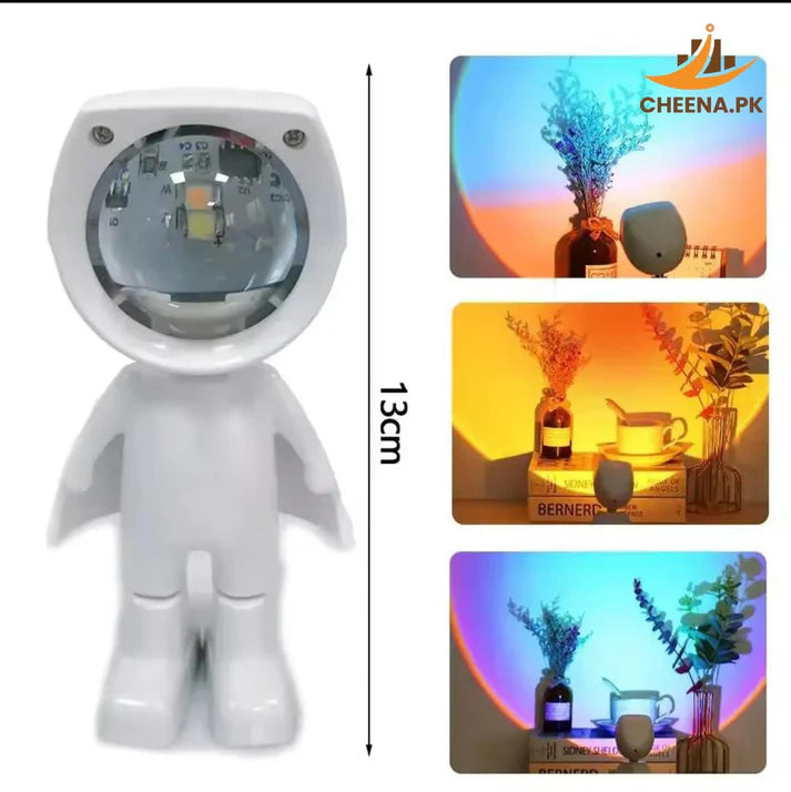 Sunset Lamp Rechargeable - Smart LED Mood Lighting with Touch Control