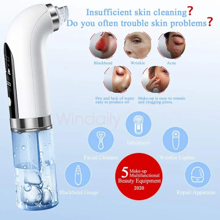 Black Head Remover - Black Head Remover Machine - Multifunctional Blackhead Remover - Whitehead Removal Machine For Face - Hydra Facial Machine