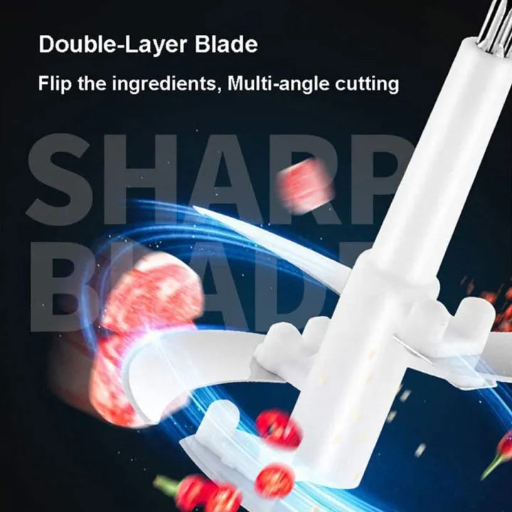 Electric Meat Grinder - Energy Saving Meat Chopper - Electric Meat Chopper Machine - Stainless Steel Chopper Machine For Meat - Electric Chopper Machine With High Speed Motor - Multi Function Chopper - Electric Chopper With 4 Steel Blades - Easy To Use