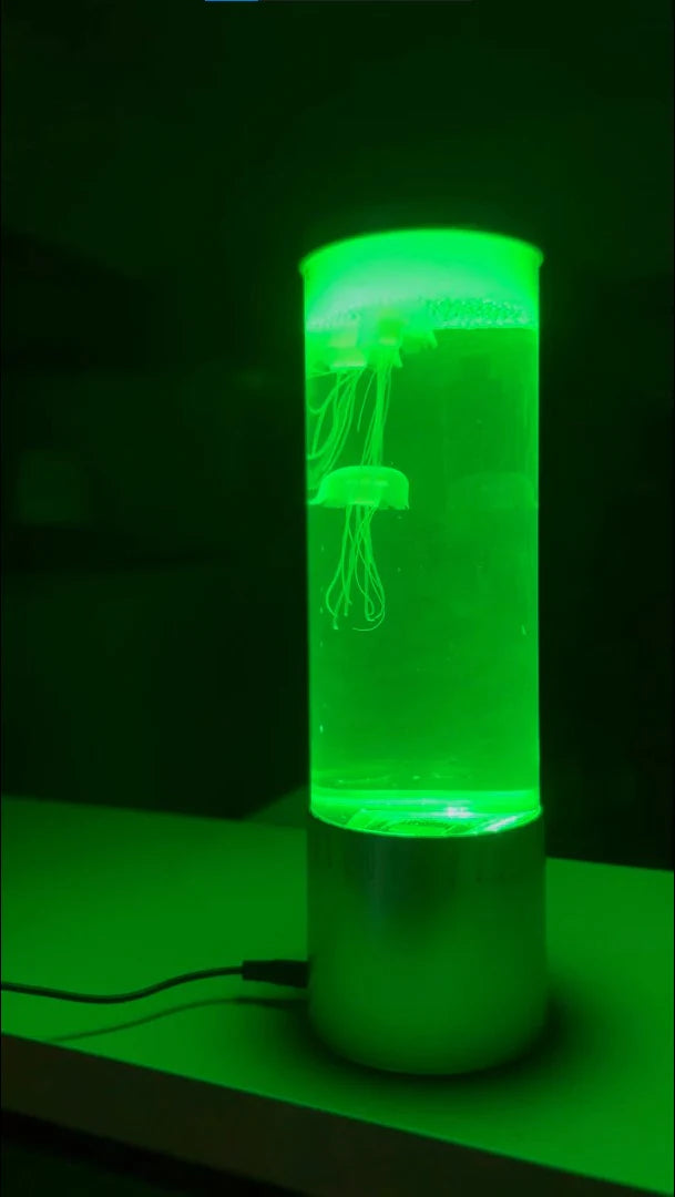 Luminous Jellyfish Lamp – Relaxing LED Mood Light with Simulated Aquarium Effect